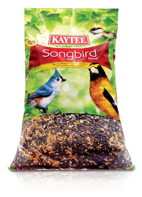 Kaytee Songbird Blend Wild Bird Food 7 lb - Case of 6