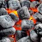 B&B Charcoal All Natural Hickory and Oak Charcoal Briquettes 17.6 lb
