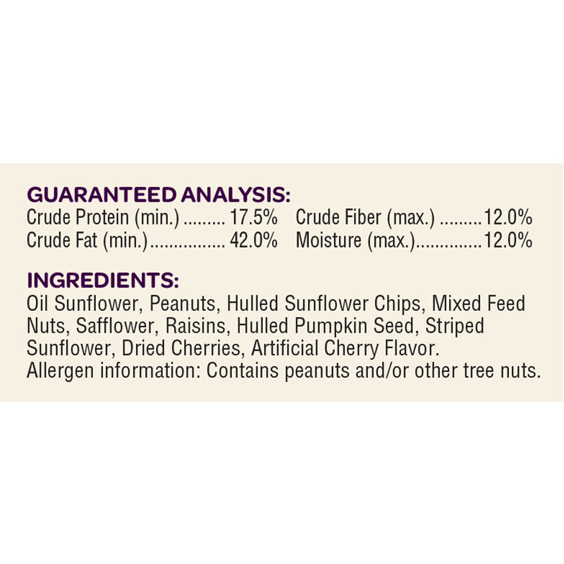 Kaytee Nut & Fruit Blend Wild Bird Food 5 lb - Case of 6