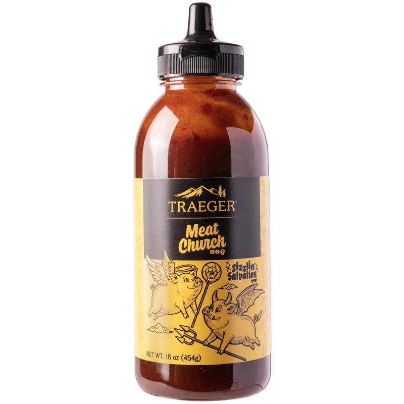 Traeger Meat Church Sizzlin Salvation BBQ Sauce 16 oz