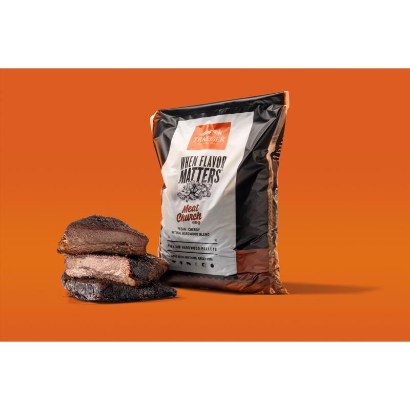 Traeger Meat Church Hardwood Pellets All Natural Cherry/Pecan 20 lb