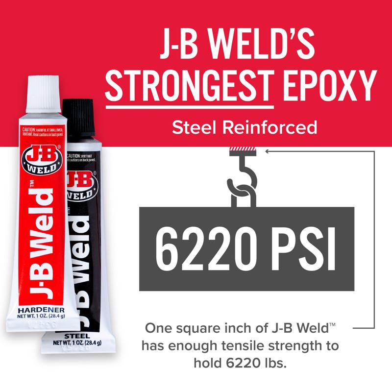 J-B Weld High Strength Automotive Epoxy Paste 1 oz - Case of 6