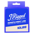 J-Rigged Monofilament Fishing Line 10 lb. cap. 375 yd