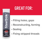 J-B Weld Steel Stik High Strength Automotive Epoxy Putty 2 oz