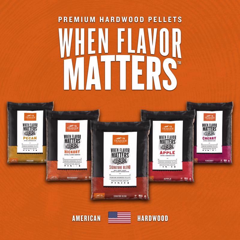 Traeger Premium All Natural Pecan Hardwood Pellets 20 lb