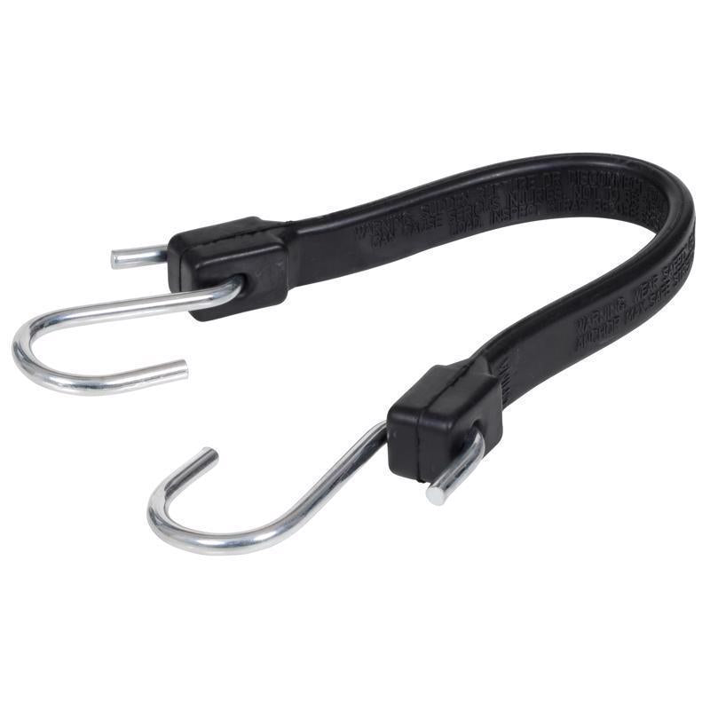 Keeper Black Tarp Strap 14 in. L 1 pk - Case of 10