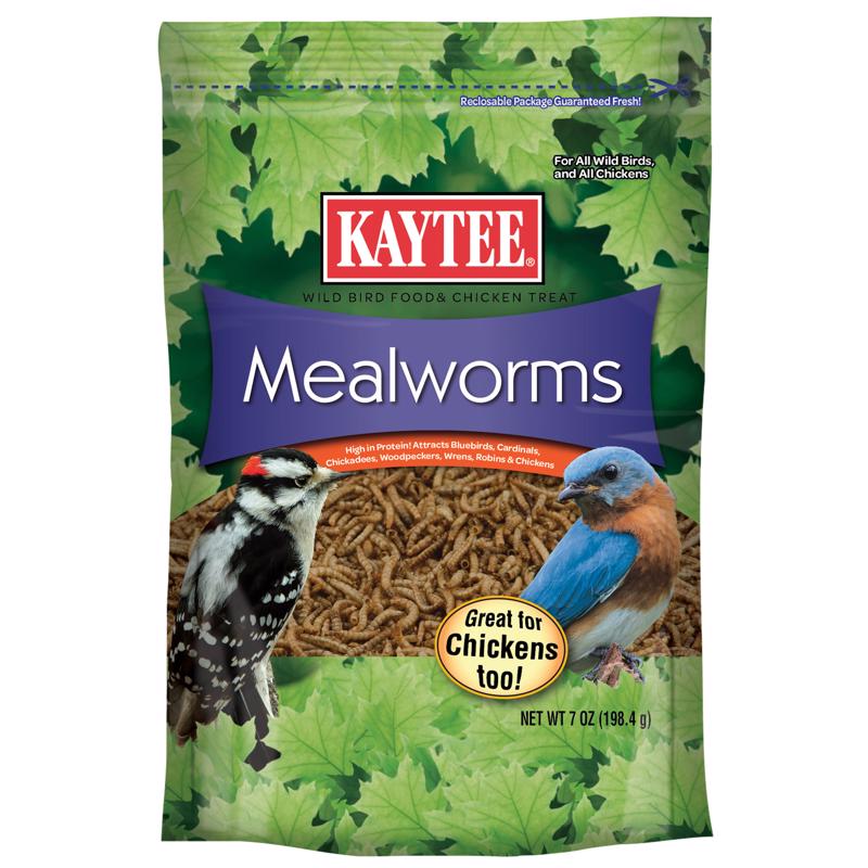 Kaytee Mealworms 7 oz - Case of 6