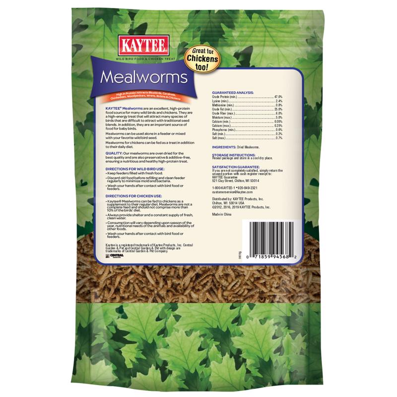 Kaytee Mealworms 7 oz - Case of 6