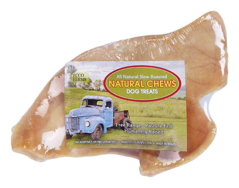 Ultra Chewy Natural Pig Ear Treats For Dogs 1 pk