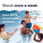 HTH Pool Care Granule Shock Treatment 1 lb - Case of 15
