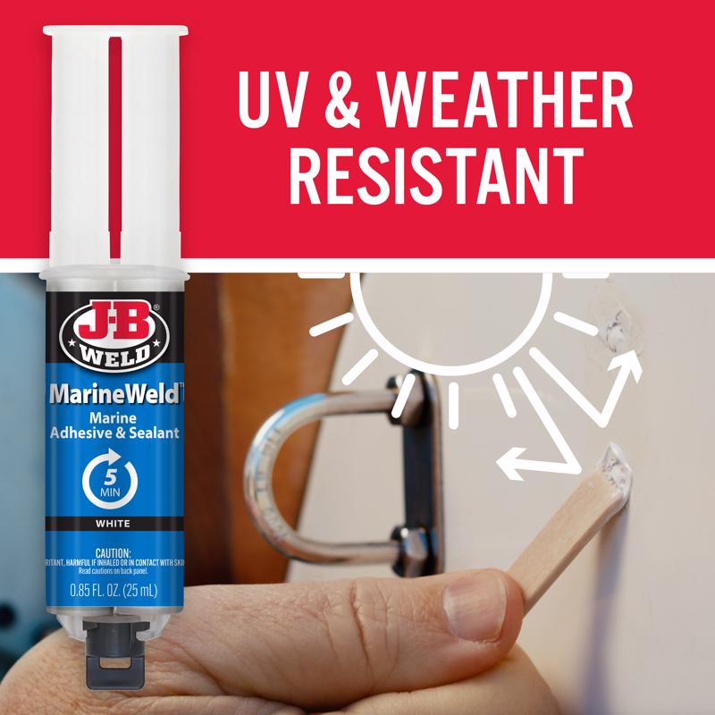 J-B Weld MarineWeld High Strength Marine Adhesive and Sealant Liquid 0.85 oz