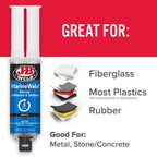 J-B Weld MarineWeld High Strength Marine Adhesive and Sealant Liquid 0.85 oz