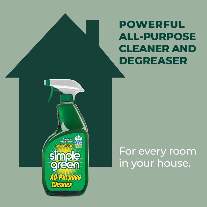 Simple Green Sassafras Scent Concentrated All Purpose Cleaner Liquid 24 oz - Case of 6