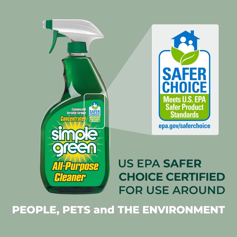 Simple Green Sassafras Scent Concentrated All Purpose Cleaner Liquid 24 oz - Case of 6