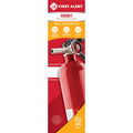 First Alert 2-1/2 lb Fire Extinguisher For Household OSHA/US Coast Guard Agency Approval - Case of 4