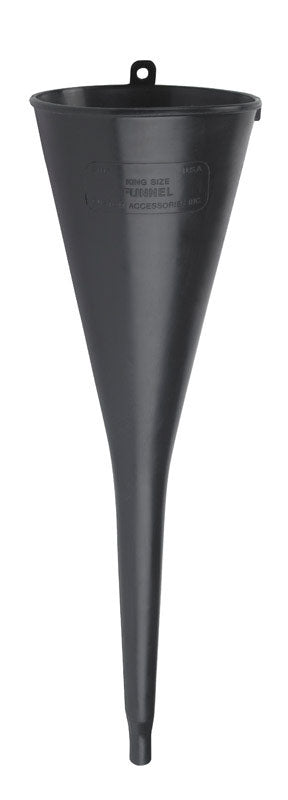Shop Craft Black 14.5 in. H Plastic Funnel - Case of 12