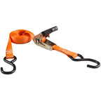 Keeper 1 in. W X 15 ft. L Orange Tie Down w/Ratchet 500 lb 2 pk - Case of 4