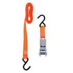 Keeper 1 in. W X 10 ft. L Orange Tie Down w/Ratchet 300 lb 4 pk