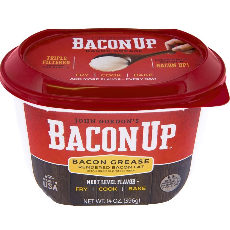 Bacon Up John Gordon's Bacon Grease 14 oz Tub - Case of 9
