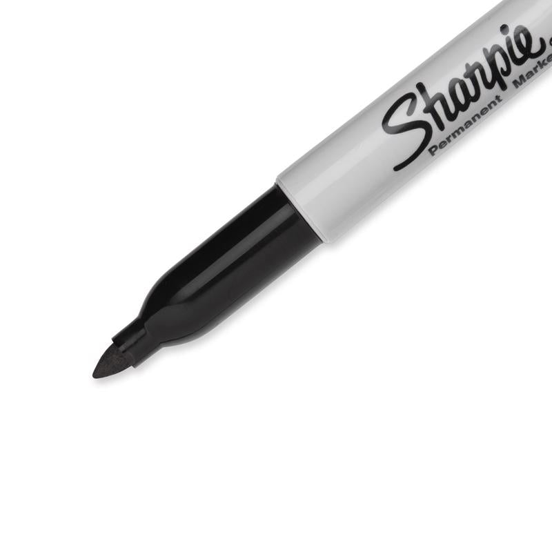 Sharpie Black Fine Tip Permanent Marker 2 pk