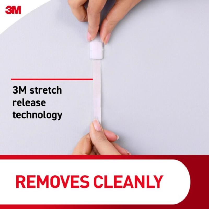 3M Command Large Foam Refill Strips 3.65 in. L 8 pk