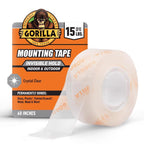 Gorilla 60 in. L X 1 in. W Double-Sided Mounting Tape