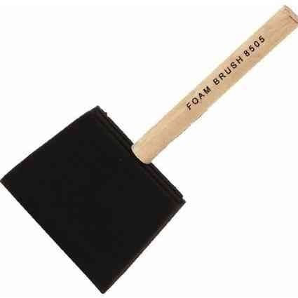 Linzer 1 in. chiseled foam paint brush